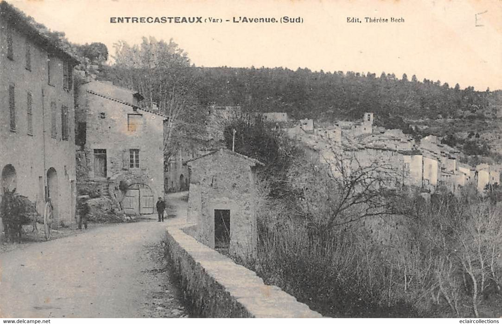 Entrecasteaux            83           L'avenue. Sud      .      ( Voir Scan) - Andere & Zonder Classificatie