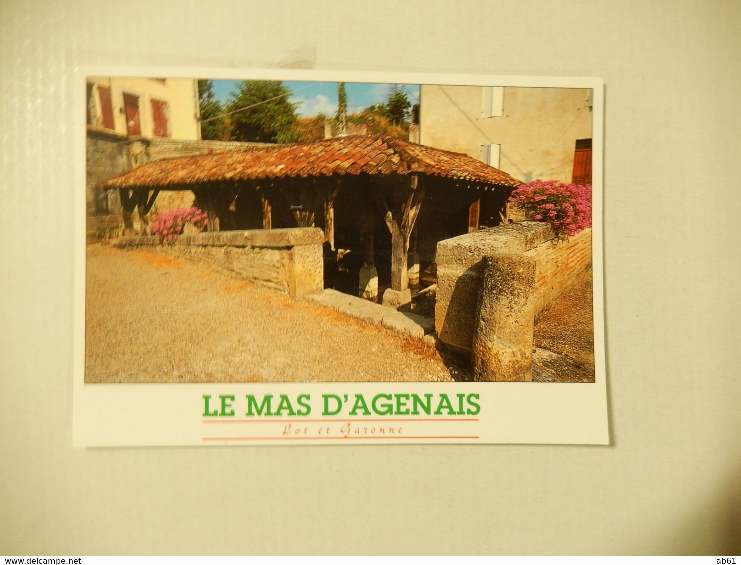 Dept 47 Le Mas D'agenais  Le Lavoir ( Ecrite  ) Edit Apa Poux - Autres & Non Classés