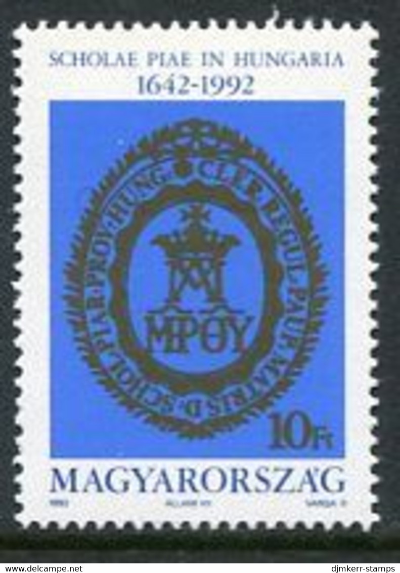 HUNGARY 1992 Piarist Order MNH / **.  Michel 4182 - Unused Stamps