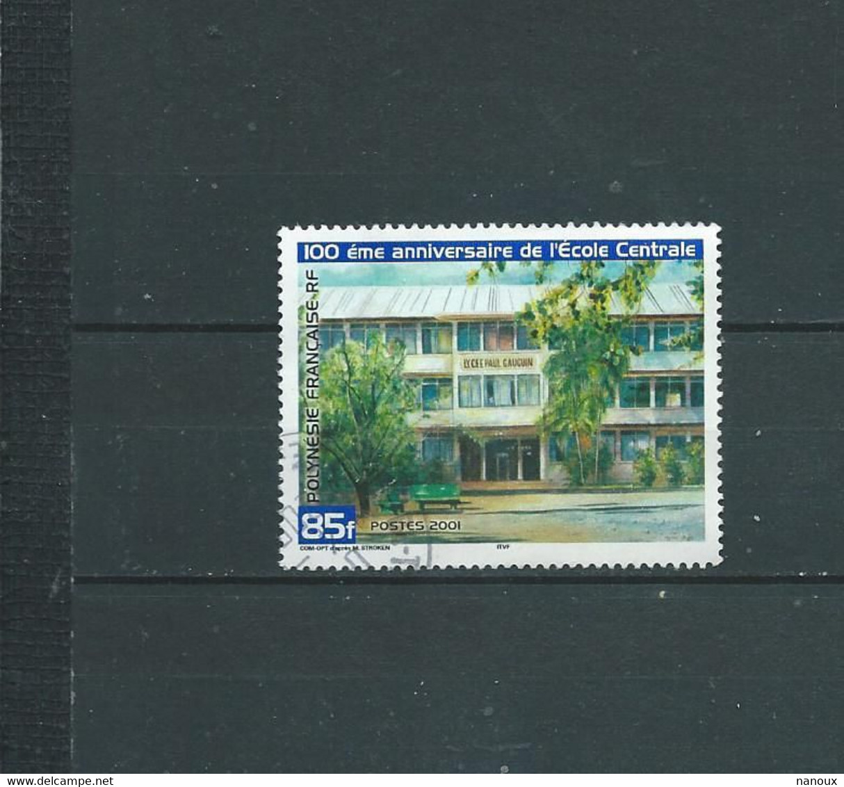 Timbre Oblitére De Polynésie Francaise 2001 - Used Stamps