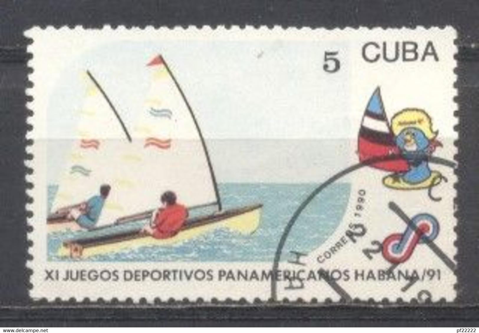 Cuba, 1990, Preobliterado - Autres & Non Classés