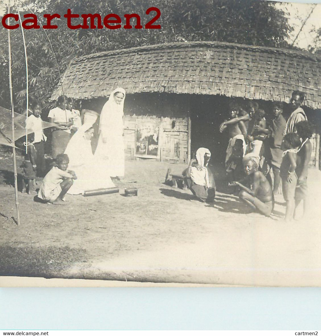 INDE INDIA 12 OLD PHOTOGRAPHIES MYMENSINGH BHALUKAPARA BANGLADESH MISSIONNAIRE SOEUR THERESE MARIE ETHNOLOGIE 1936 - Bangladesch