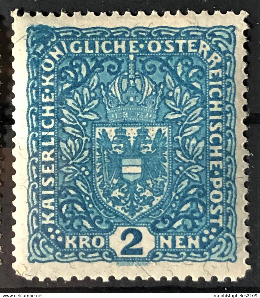 AUSTRIA 1917/19 - MLH - ANK 208aAII - Ongebruikt