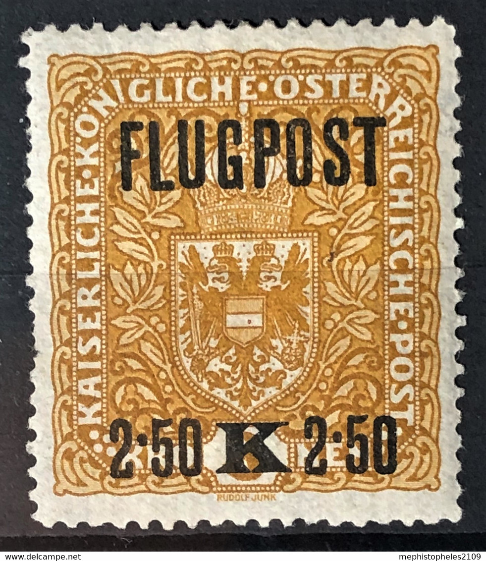 AUSTRIA 1918 - MLH - ANK 226x I - Flugpost 2,50K - Other & Unclassified