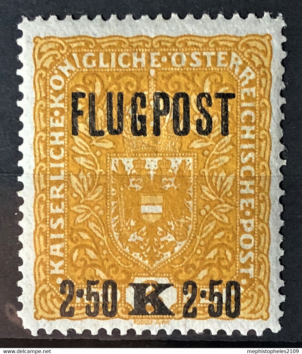 AUSTRIA 1918 - MLH - ANK 226x I - Flugpost 2,50K - Otros & Sin Clasificación