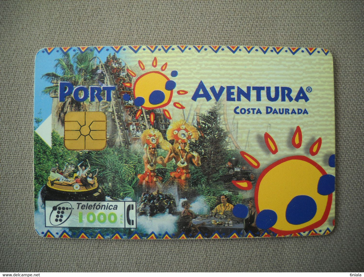 7049 Télécarte Collection PORT AVENTURA Costa Daurada   ( Recto Verso)  Carte Téléphonique - Pubblicitari