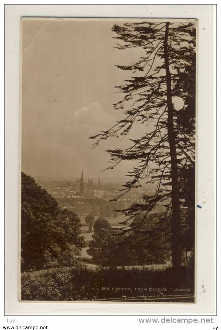 EXETER From Cleeve - Judges , Real Photo,   1916 - Exeter