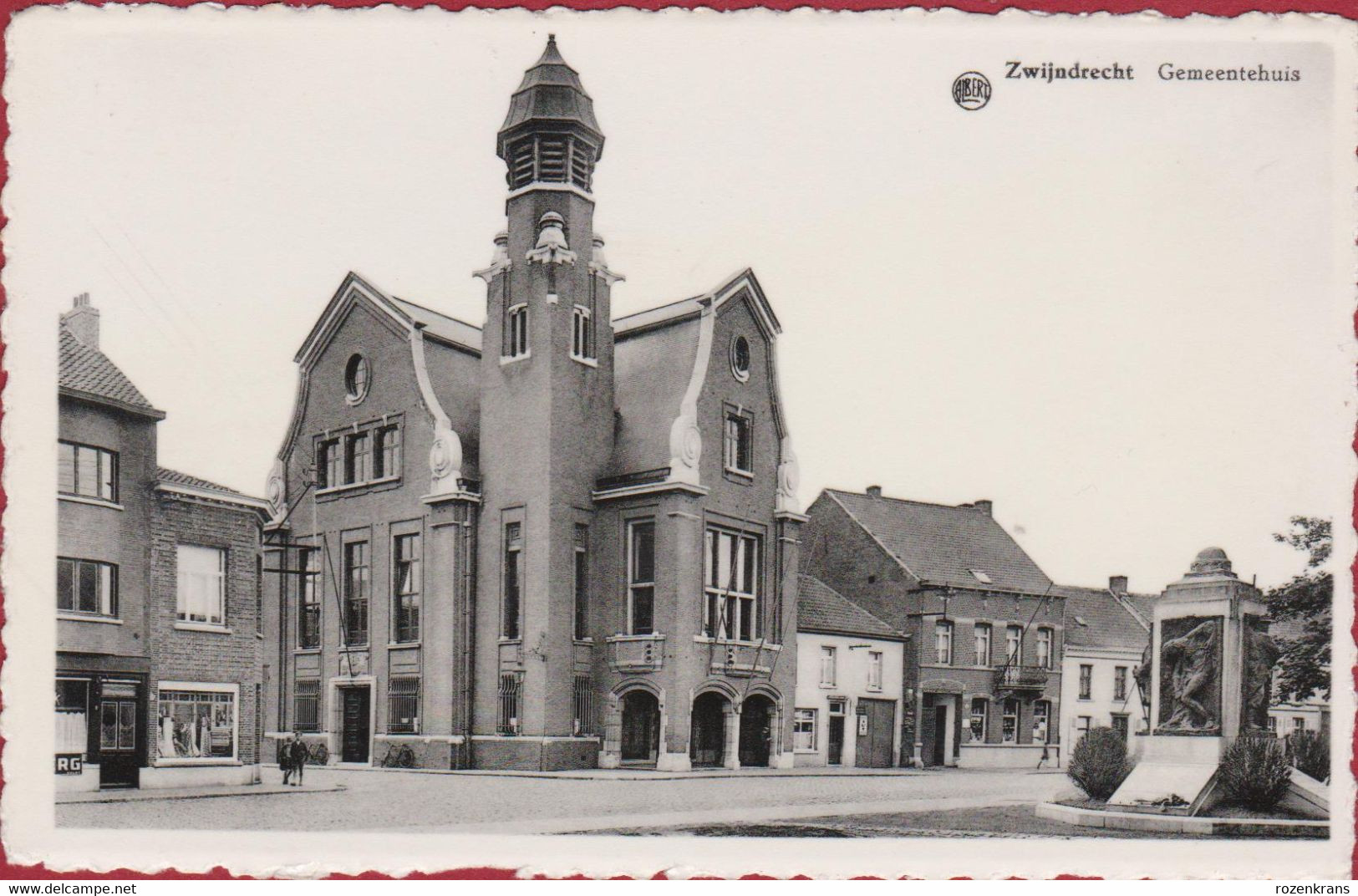 Zwijndrecht Gemeentehuis (In Zeer Goede Staat) - Zwijndrecht