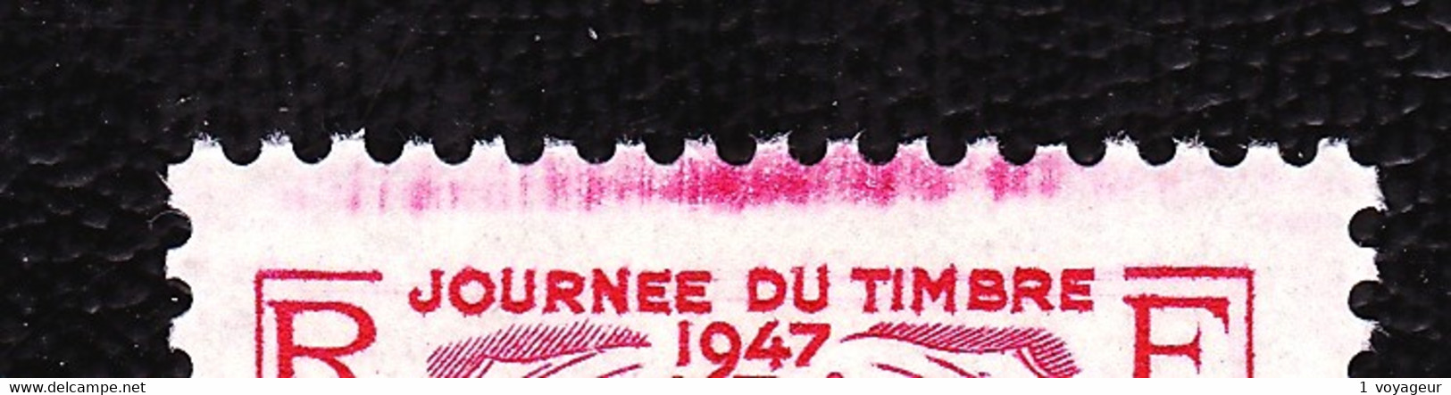 779 - Louvois - Journée Du Timbre 1947 - Variété : "défaut D'essuyage" - Neuf N** - Très Beau - Ungebraucht