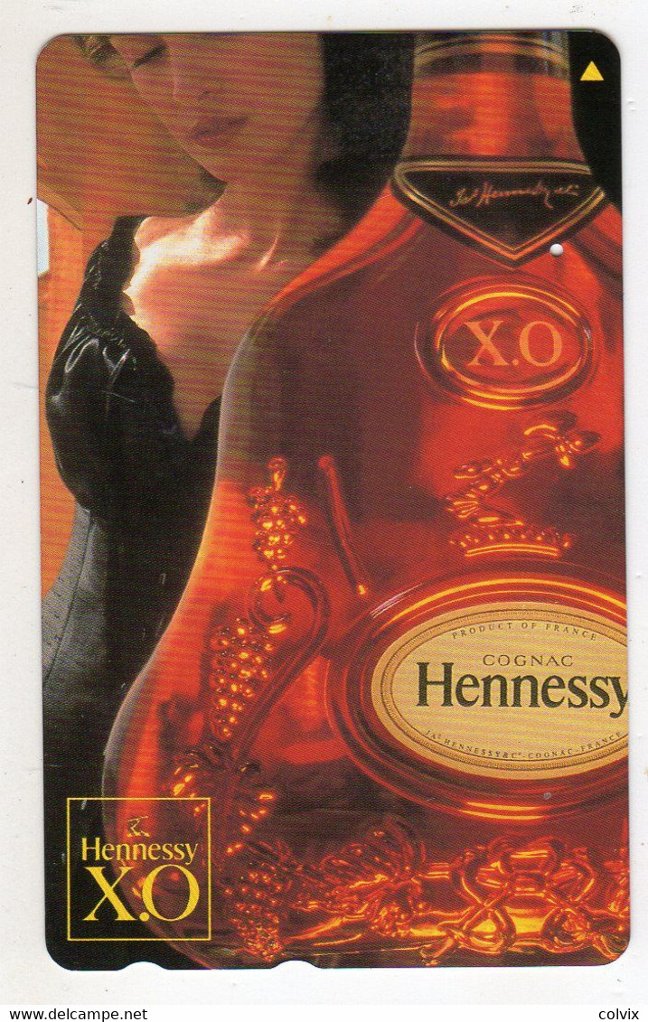 TELECARTE JAPON ALCOOL COGNAC HENNESSY Boisson Femme - Alimentation