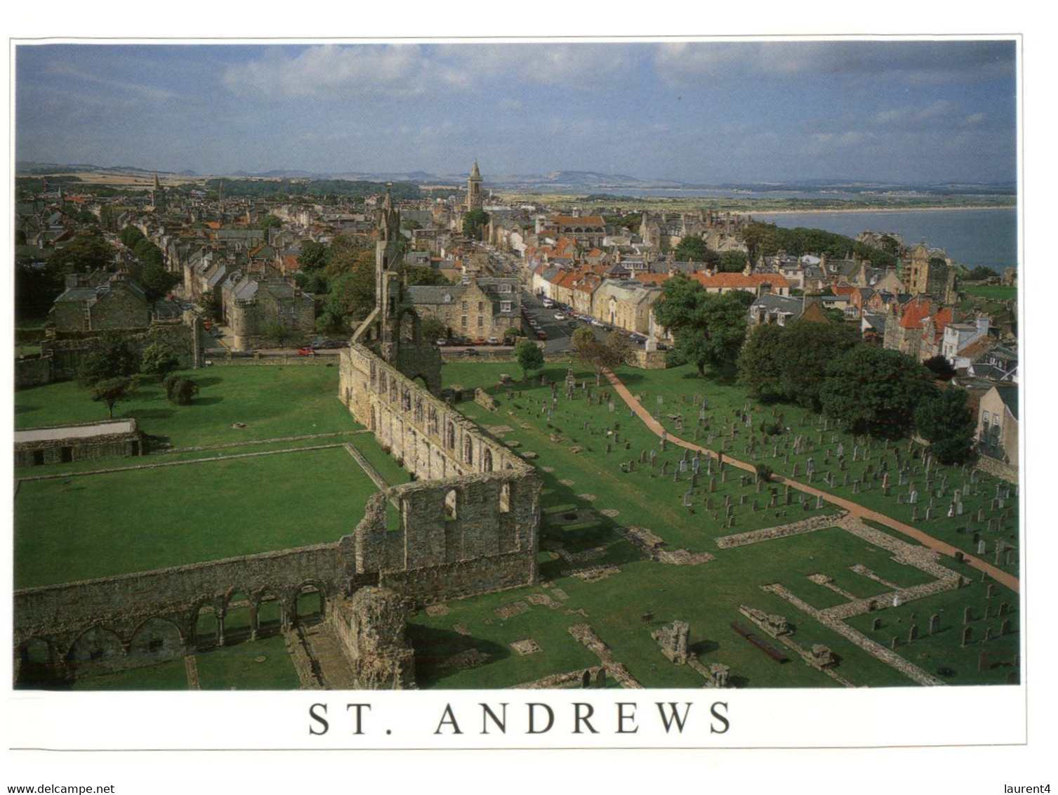 (NN 2) UK - Scotland - St Andrews In Fife (with Stamp) Posted To Australia - Fife