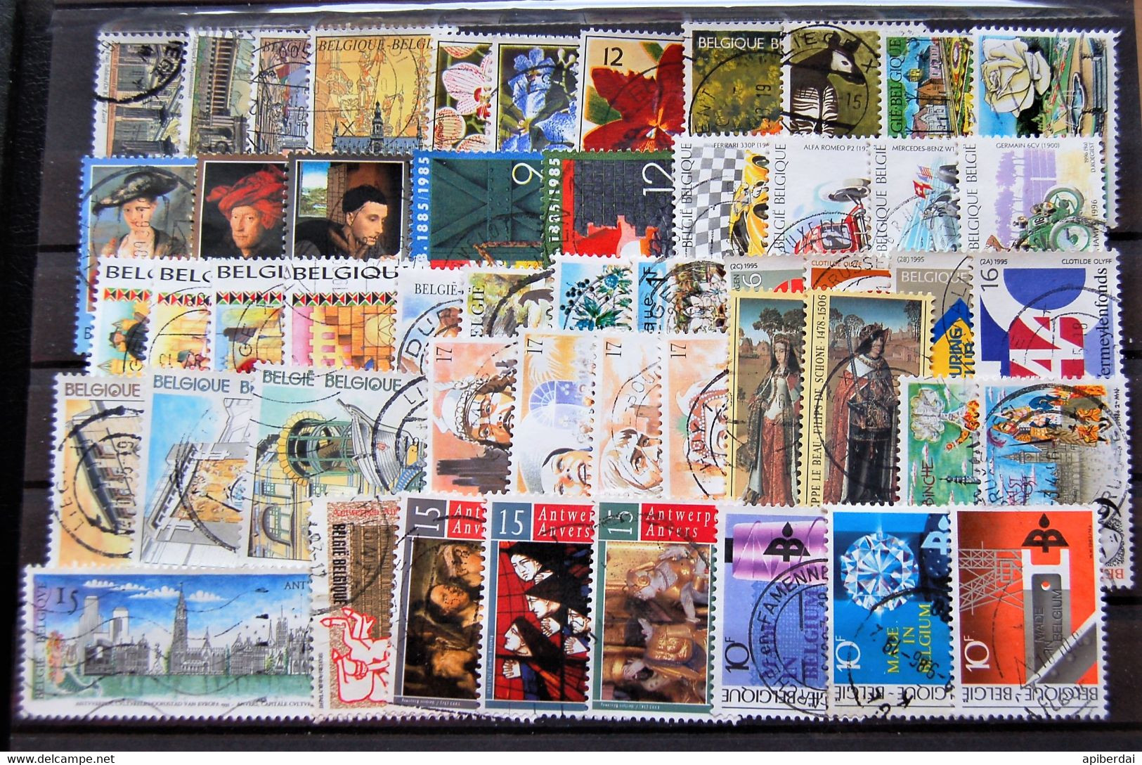 Belgium Belgique -  17 Series Differentes De Timbres Oblitérés - Sammlungen