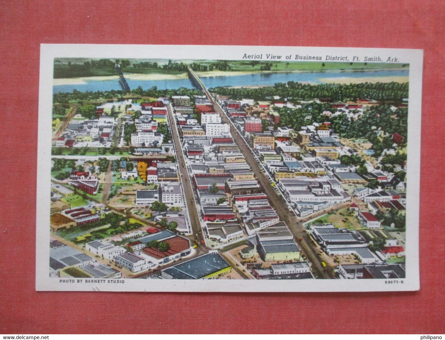 Aerial View Business District   - Arkansas > Fort Smith        Ref 4902 - Fort Smith