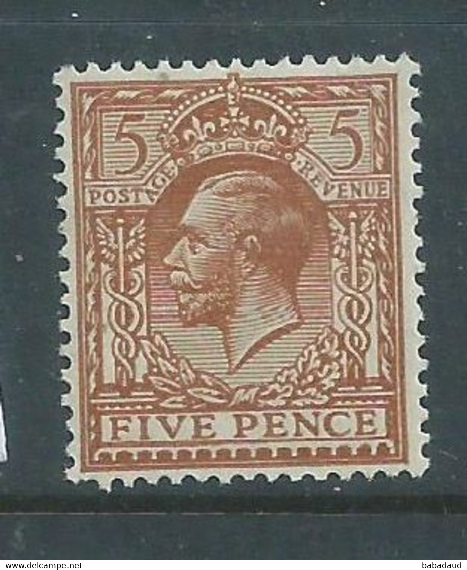 Great Britain, GVR, 1924, 5d, MH * - Ongebruikt