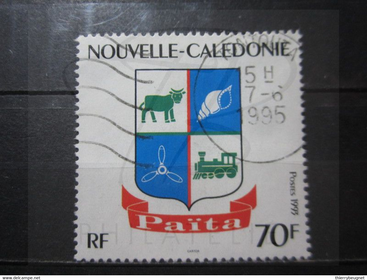 VEND BEAU TIMBRE DE NOUVELLE-CALEDONIE N° 645 , OBLITERATION " TONTOUTA " !!! - Gebruikt