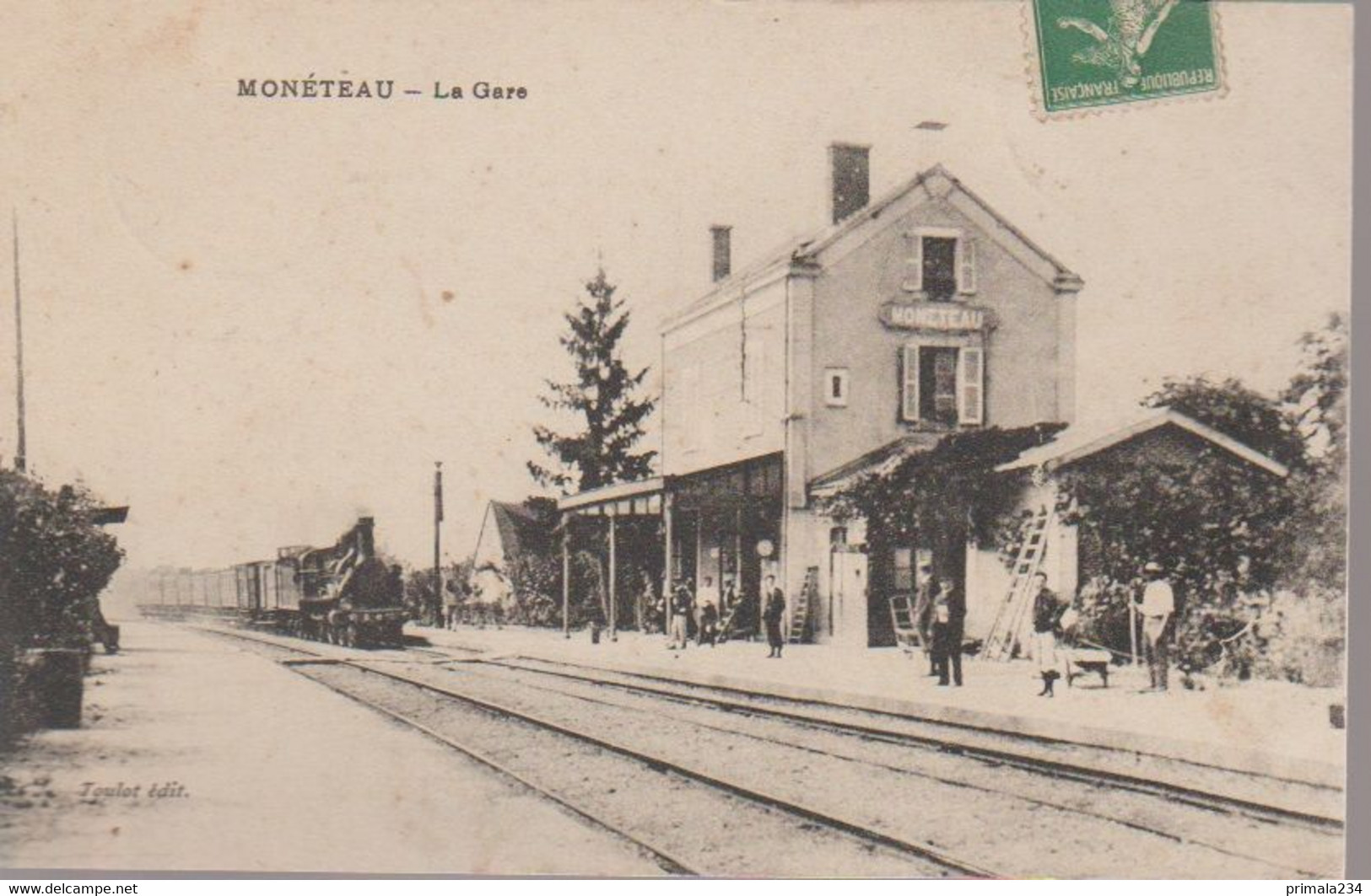 MONETEAU - LA GARE - Moneteau