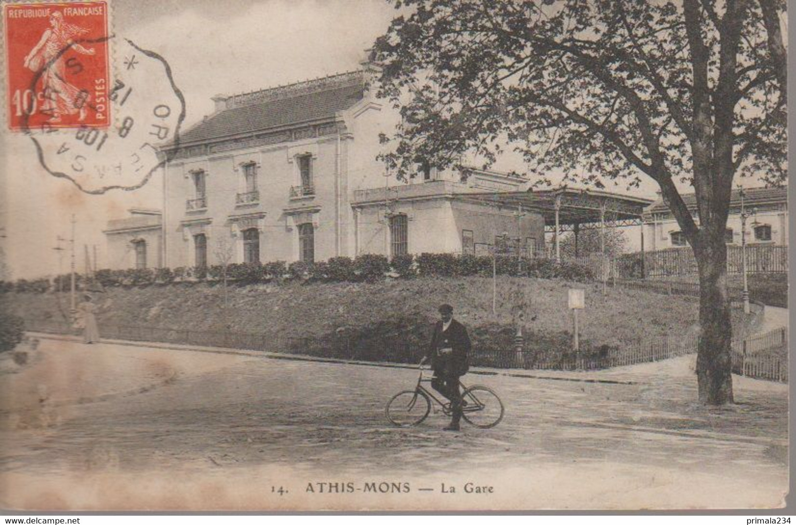 ATHIS MONS   - LA GARE - Athis Mons