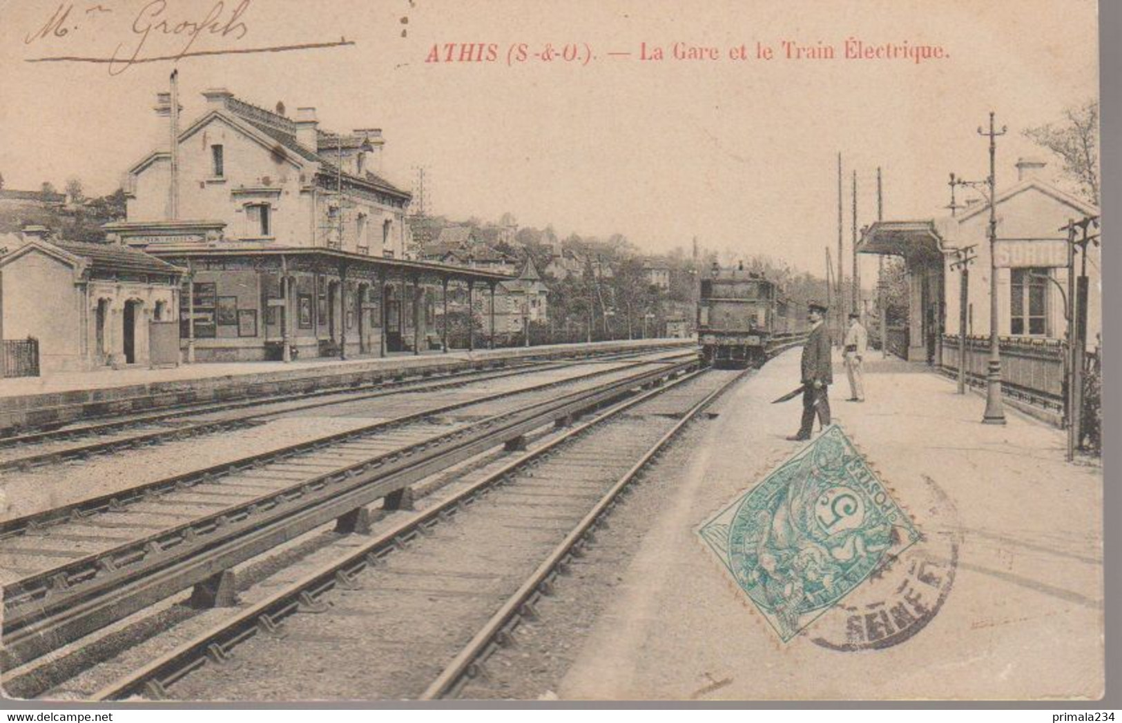 ATHIS MONS   - LA GARE - Athis Mons