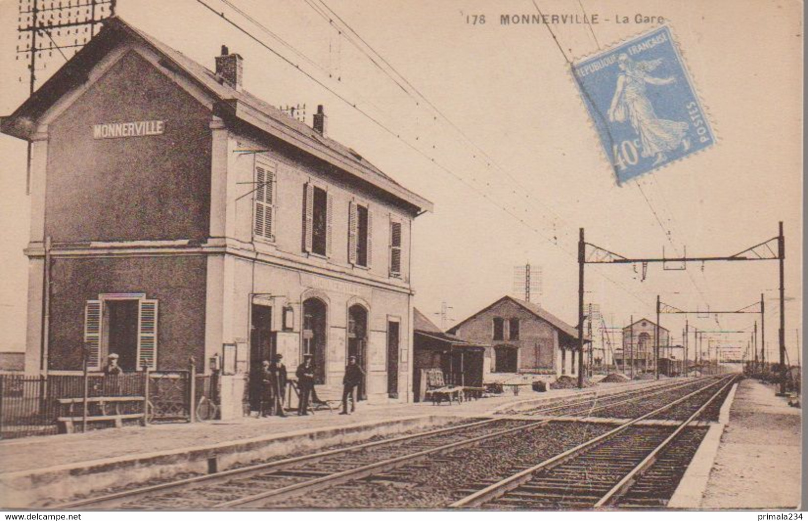 MONNERVILLE  - LA GARE - Sonstige & Ohne Zuordnung