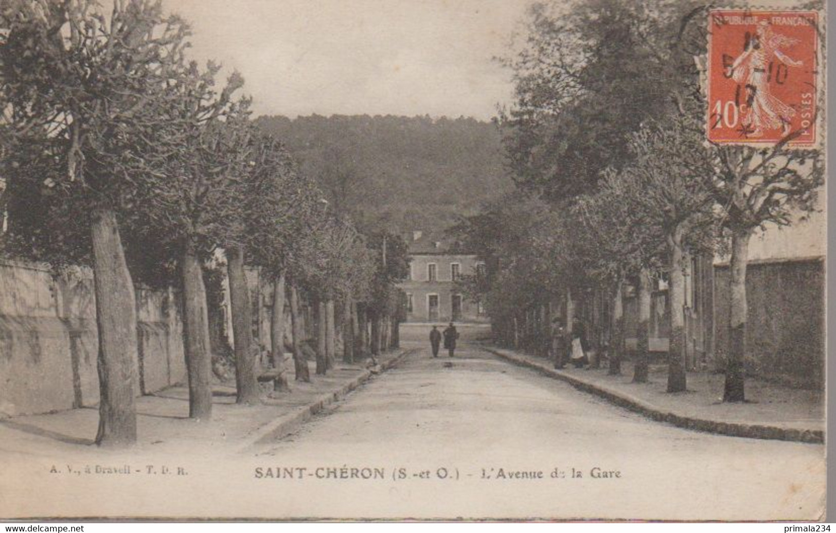 SAINT CHERON   - AVENUE DE  LA GARE - Saint Cheron