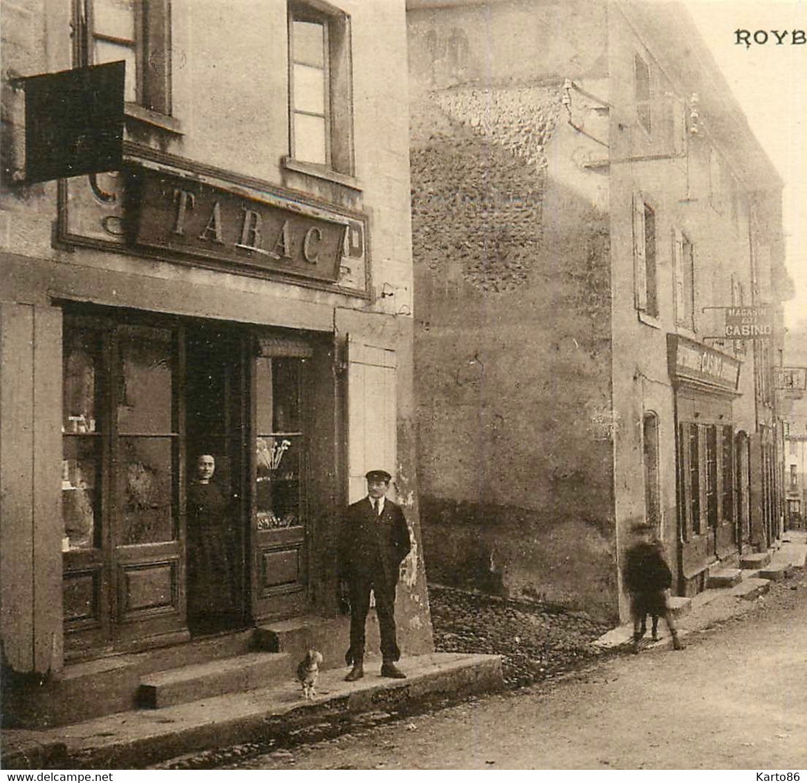 Roybon * Débit De Tabac Tabacs , Quartier Du Centre * Commerce Magasin Du CASINO - Roybon