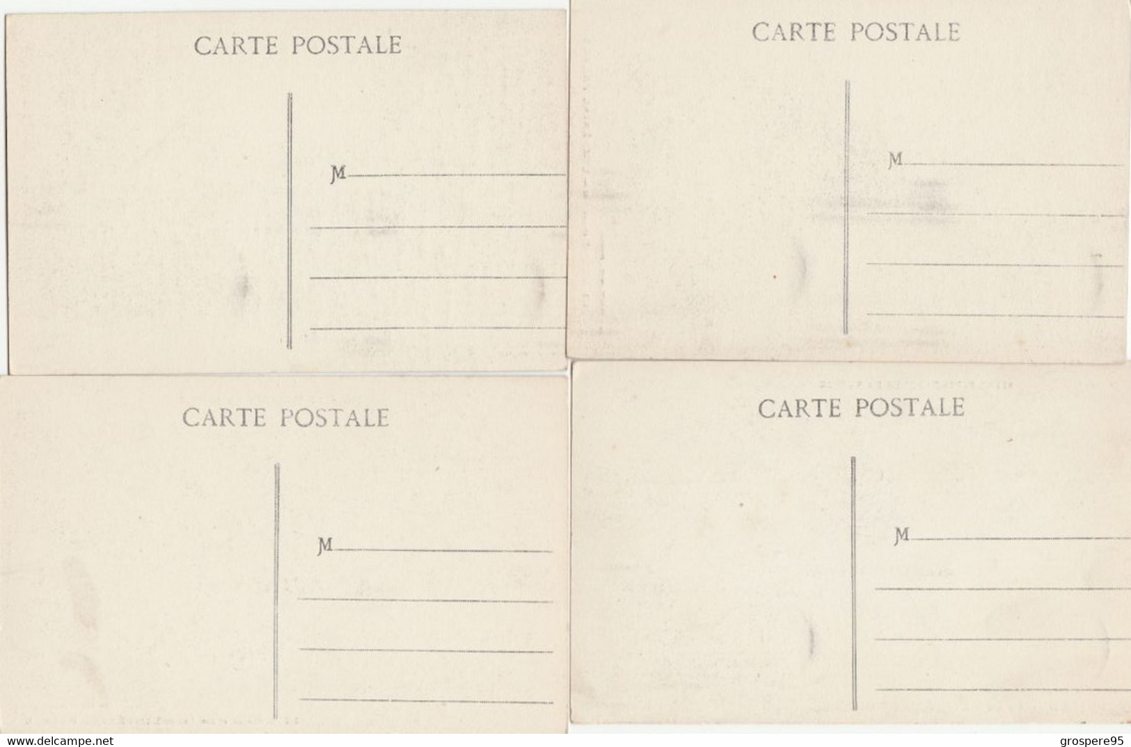 ANNECY L'IMPERIAL PALACE LOT 4 CARTES - Annecy