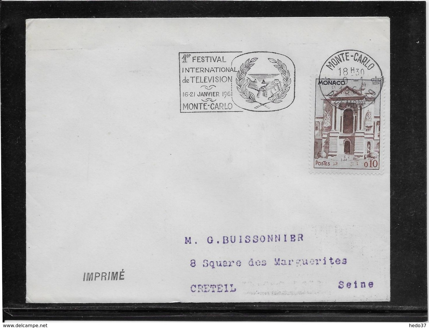 Monaco - Lettre - TB - Lettres & Documents