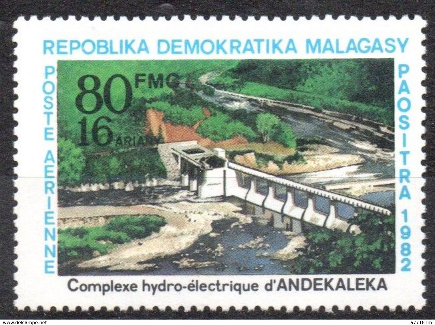 Madagascar PA Complexe Hydroélectrique D'Andekaleka YT 183 Neuf** - Madagaskar (1960-...)