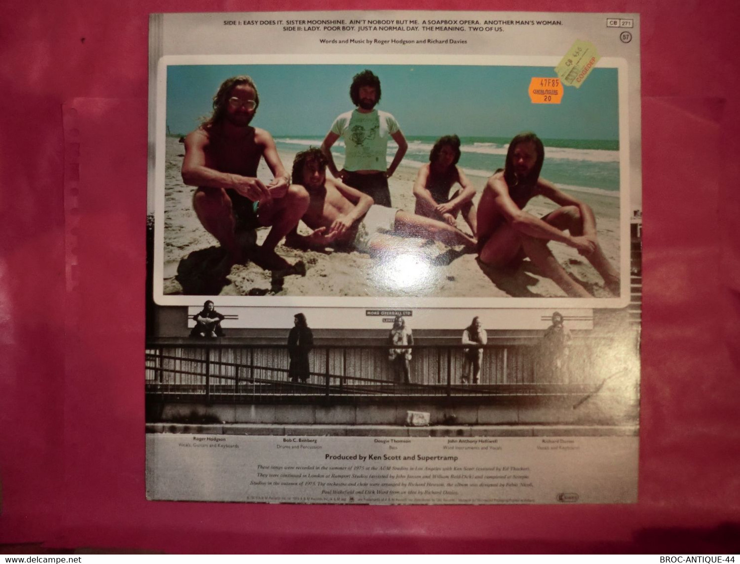 LP33 N°7234 - SUPERTRAMP - INDELIBLY STAMPED - Rock