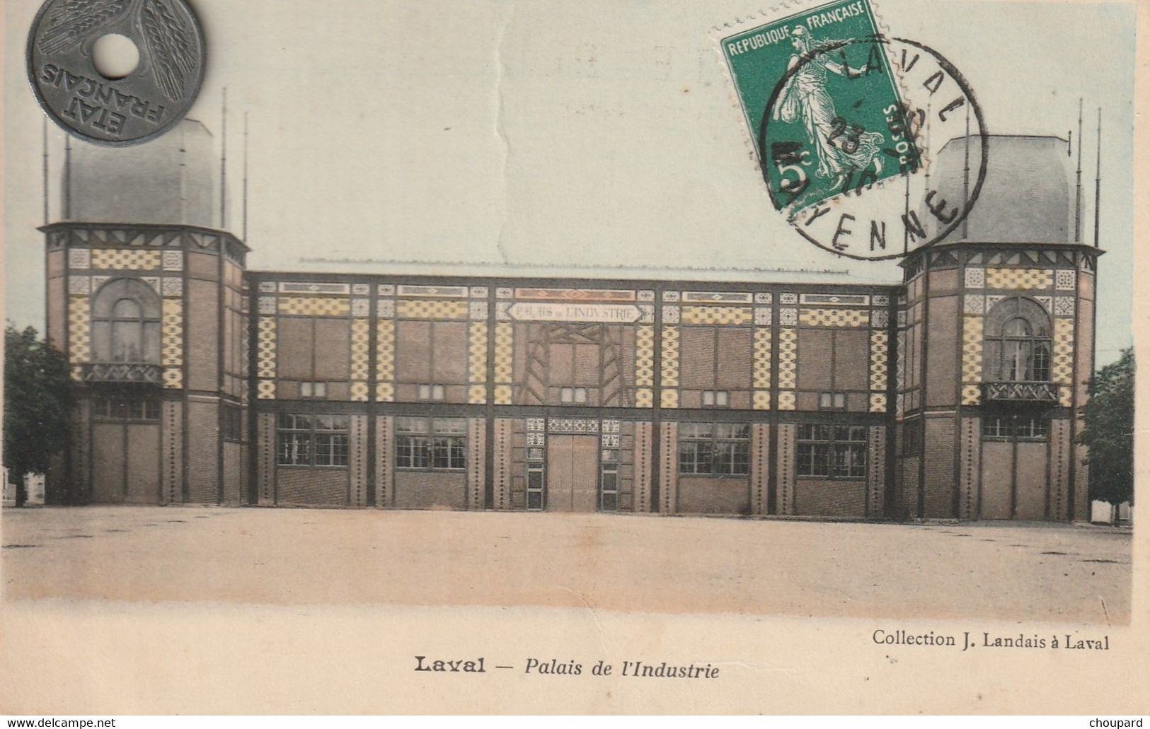 53 -  Carte Postale Ancienne De   LAVAL     Palais De L'Industrie - Laval