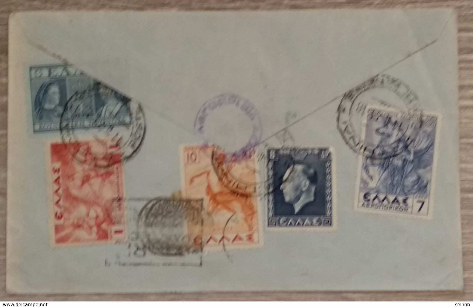 Greece AIRMAIL FROM ATHENS TO LONDON VIA CAIRO WITH THREE DIFFERENT GENSORSHIPS - Sonstige & Ohne Zuordnung