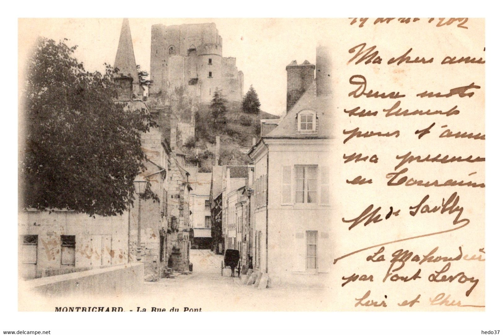 Montrichard - La Rue Du Pont - Montrichard