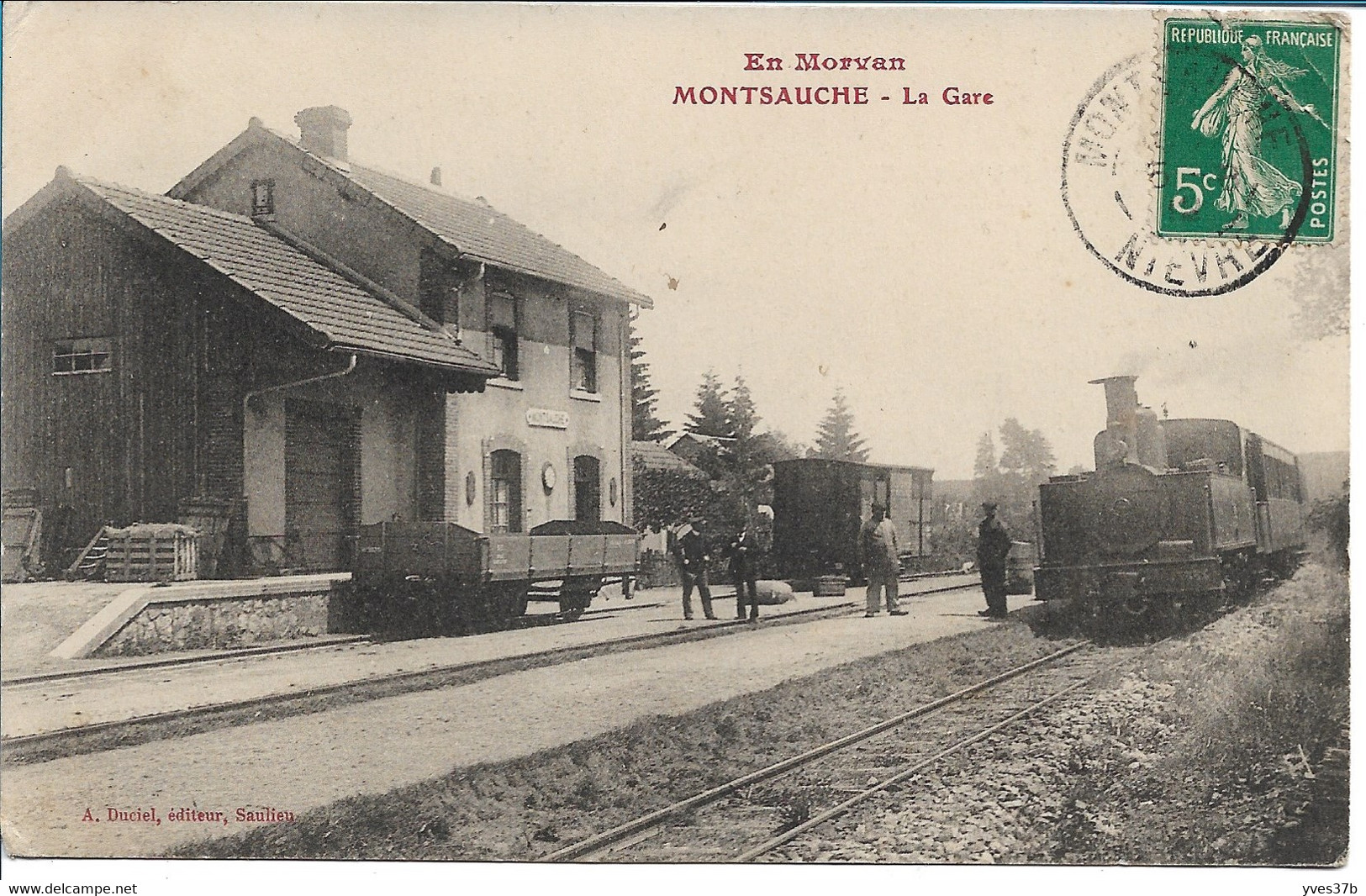 MONTSAUCHE - La Gare - Montsauche Les Settons
