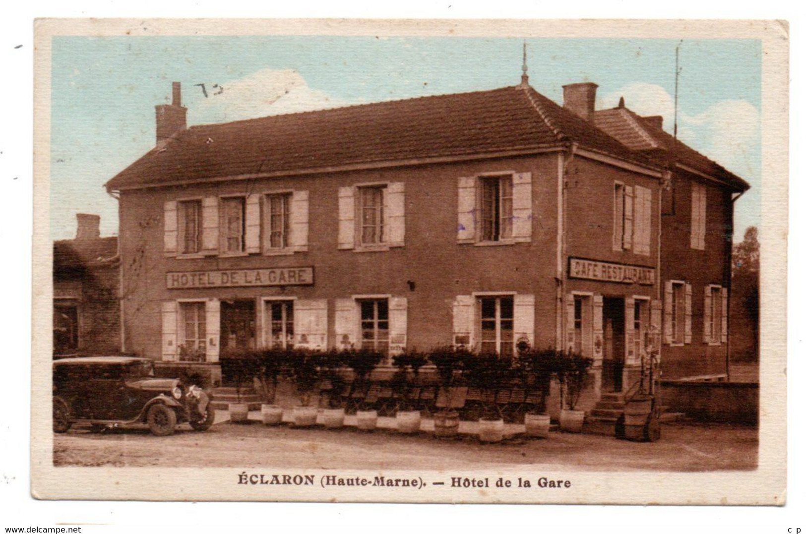 Eclaron - Hotel De La Gare  - CPA° - Eclaron Braucourt Sainte Liviere