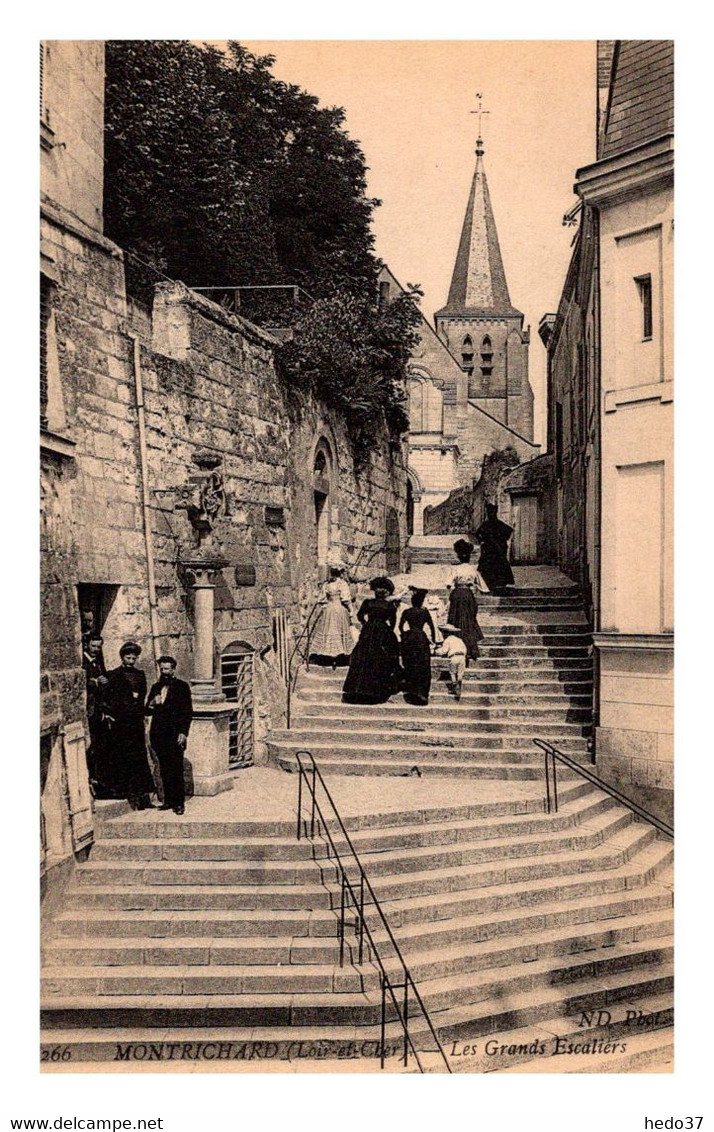 Montrichard - Les Grands Escaliers - Montrichard