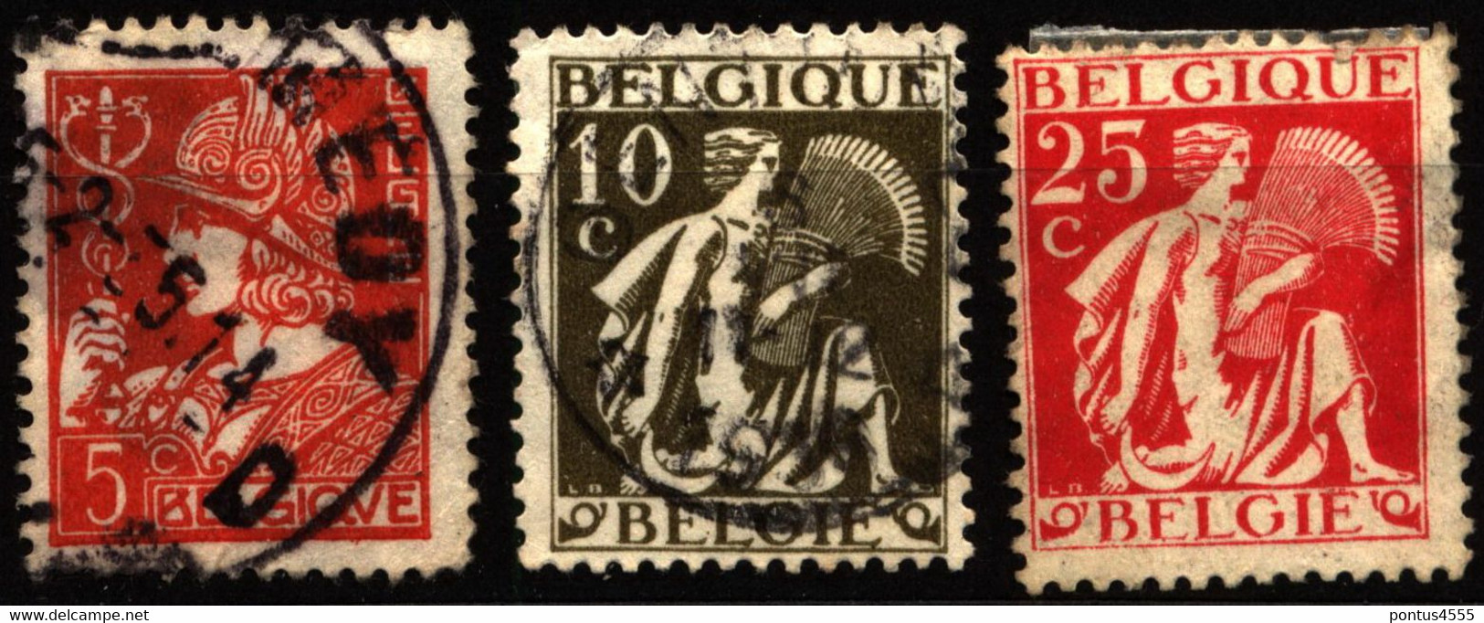 Belgium 1932 Mi 327_330 Allergoriën - Otros & Sin Clasificación