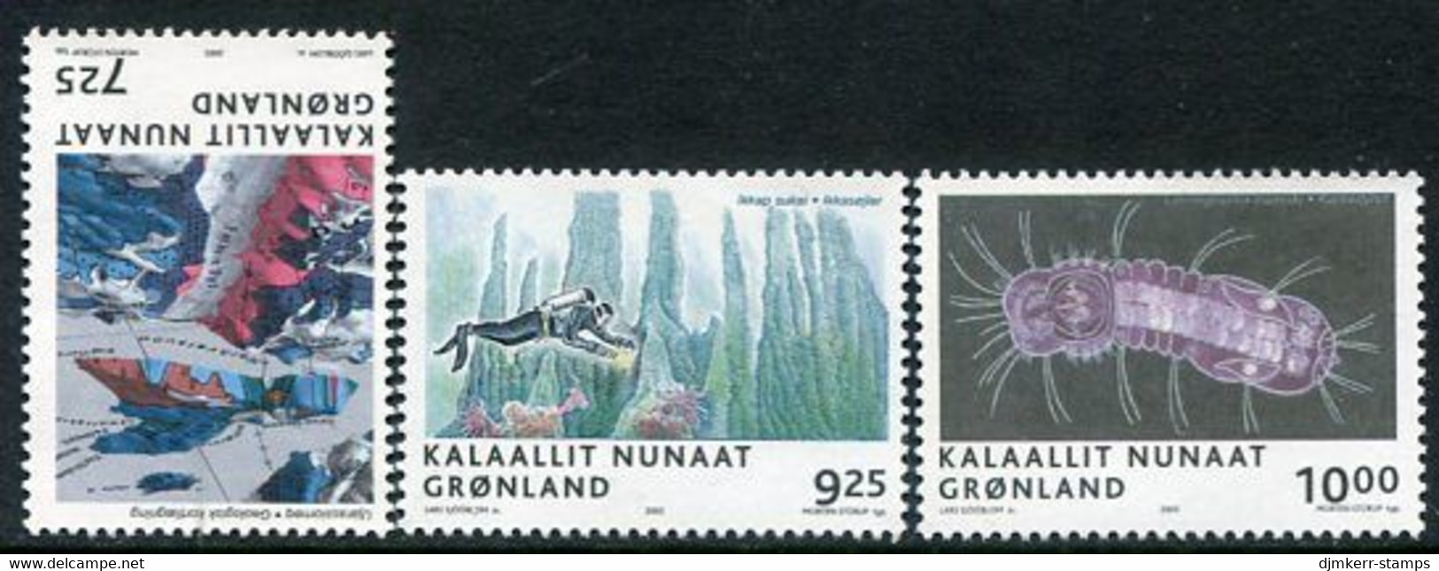 GREENLAND 2005 Scientific Discoveries MNH / **.  Michel 445-47 - Nuovi