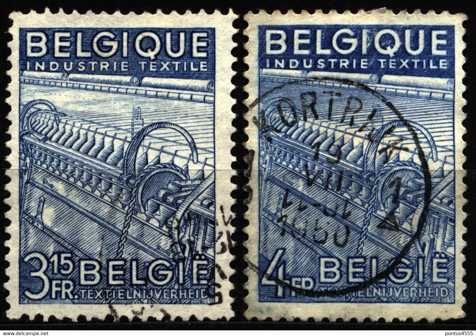 Belgium 1948 Mi 812-813  Export Promotion (1) - 1948 Export