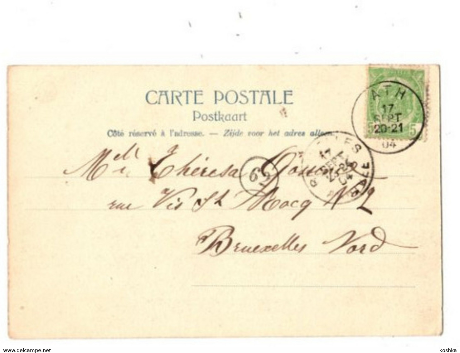 TONGRE NOTRE DAME - Château Du Jardin - Envoyée En 1904 - édit Nels Ser 78 No 50 - K - Chièvres