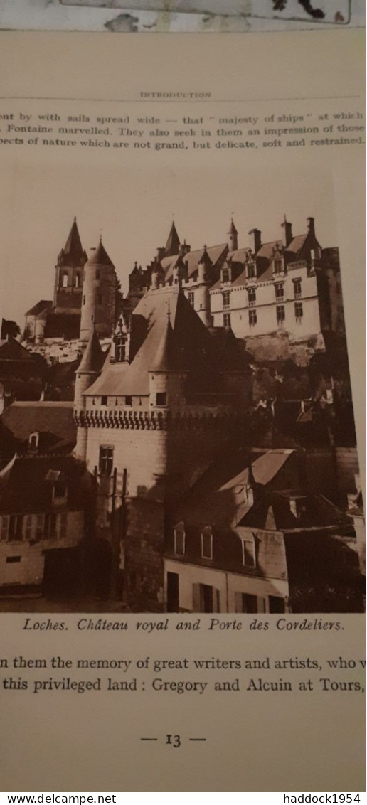 Touraine And Its Chateaux HENRY DEBRAYE Arthaud 1931 - Viajes/Exploración