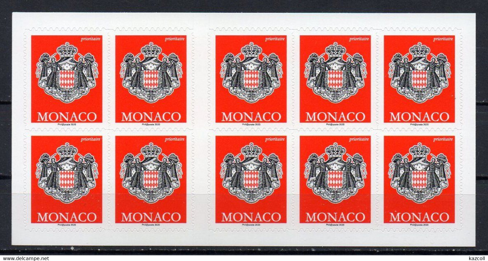 Monaco 2020. State Coat Of Arms. Tarif PRIORITAIRE MNH** - Nuevos