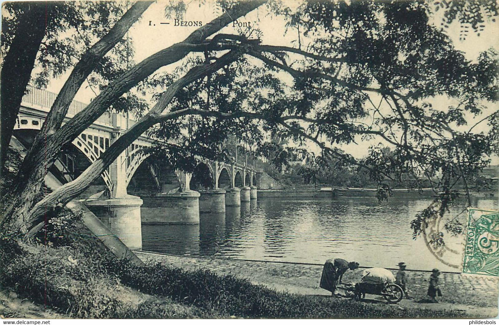 VAL D'OISE   BEZONS  Le Pont - Bezons