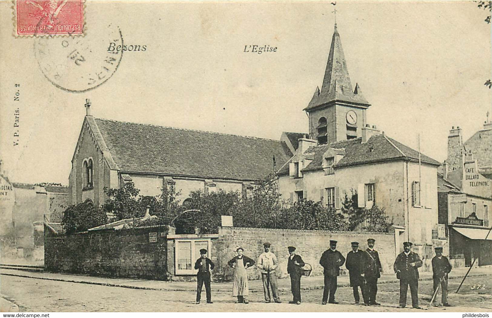 VAL D'OISE   BEZONS  L'église - Bezons