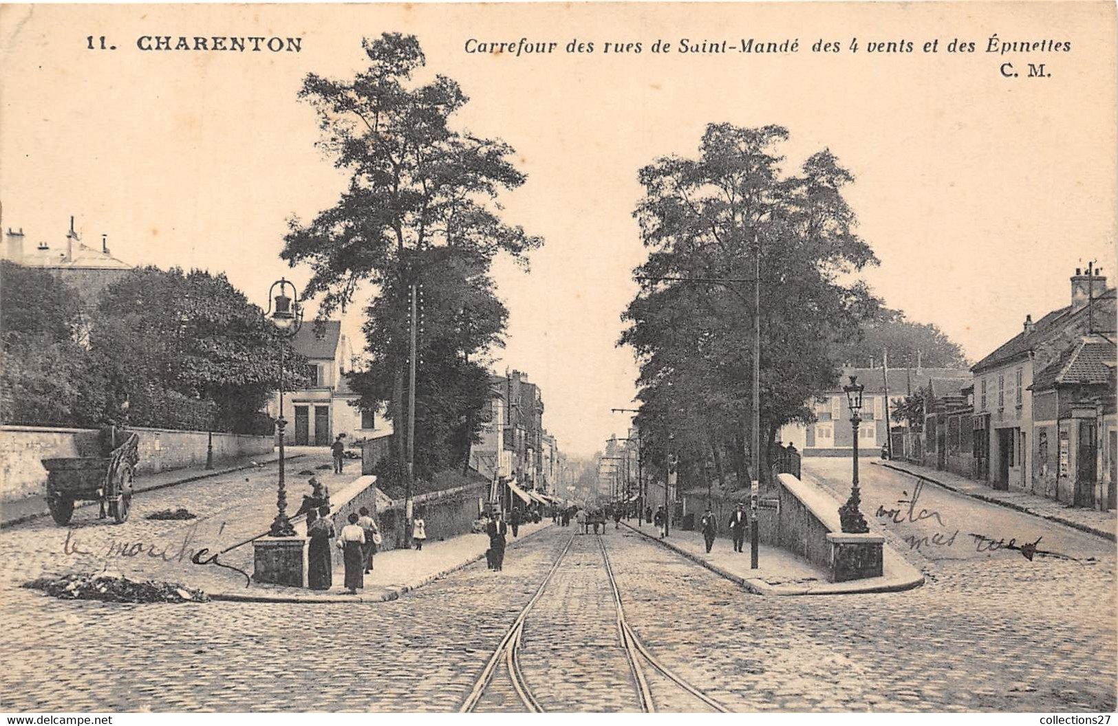 94-CHARENTON- CARREFOUR DES RUES DE ST-MANDE DES 4 VNETS ET DES EPINETTES - Charenton Le Pont