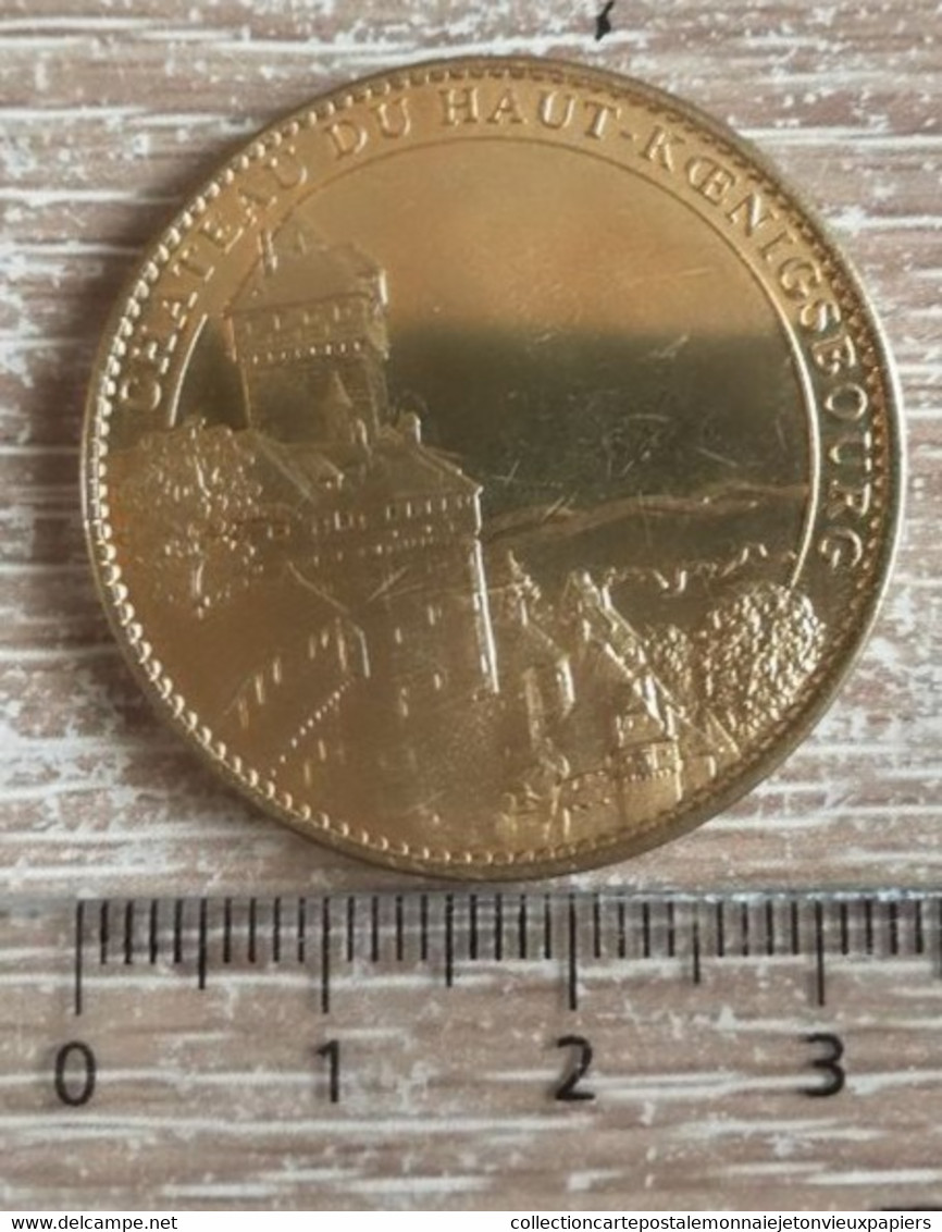 Médaille Arthus Bertrand - Chateau Du Haut-Koenigsbourg En L Etat Sur Les Photos - Ohne Datum