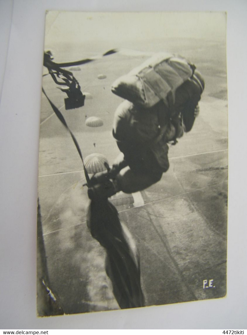 ATTENTION PHOTO - Sport - Aviation - Parachutisme- Parachute - 1940 - SUP (EW 44) - Paracaidismo