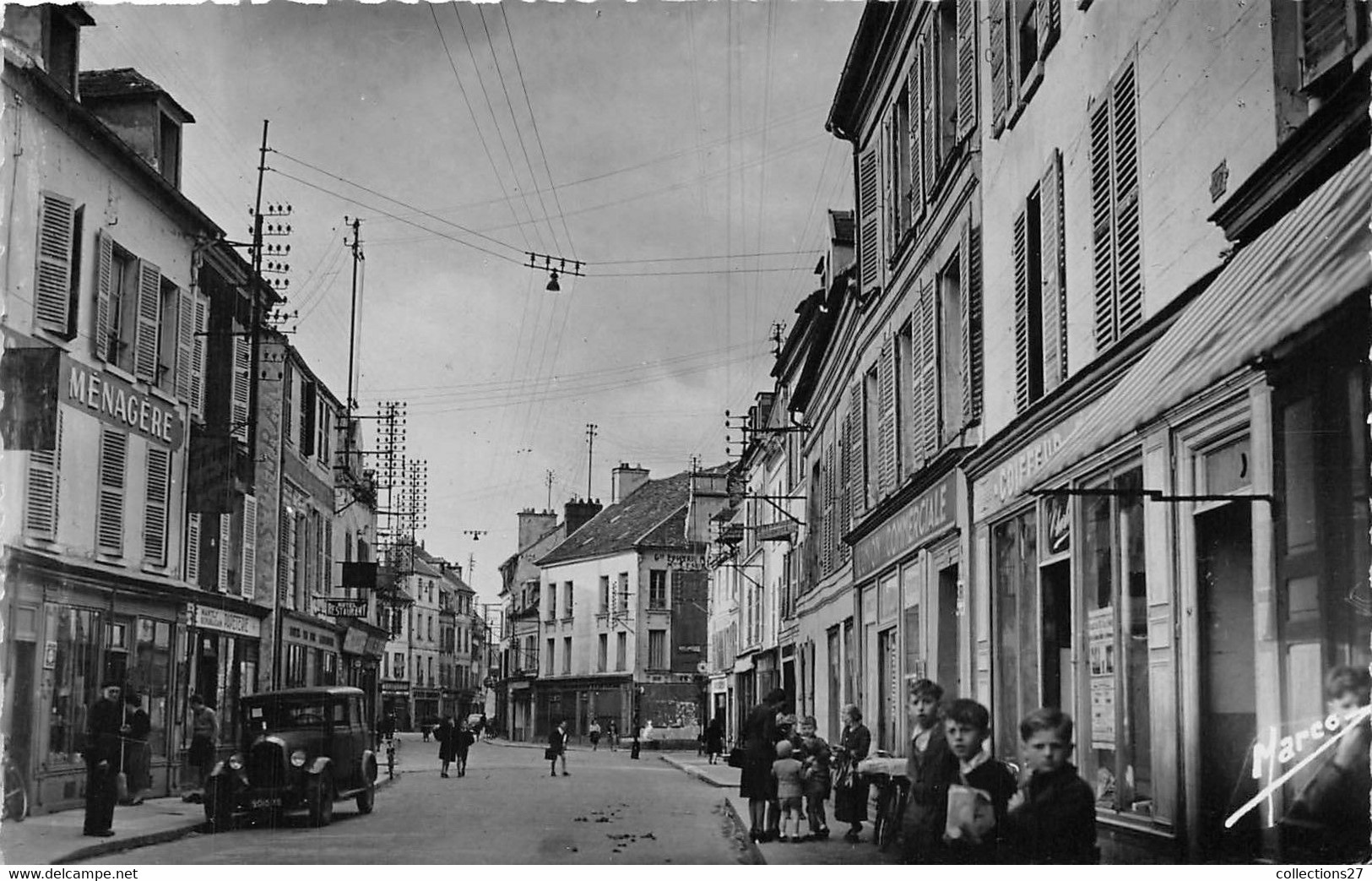 78-MANTES-GASSICOURT- RUE DE LA PORTE AUX SAINTS - Mantes La Ville