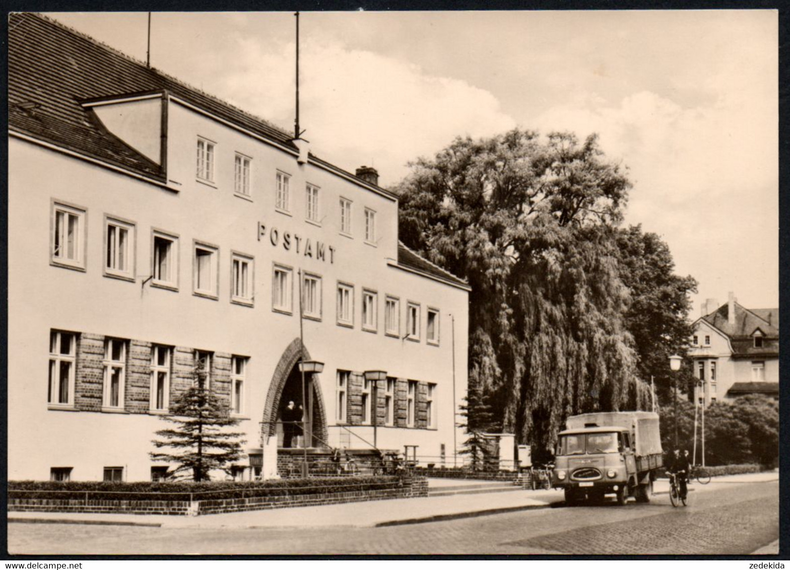 E8041 - Gardelegen - Post Postamt LKW - VEB Reichenbach - Gardelegen