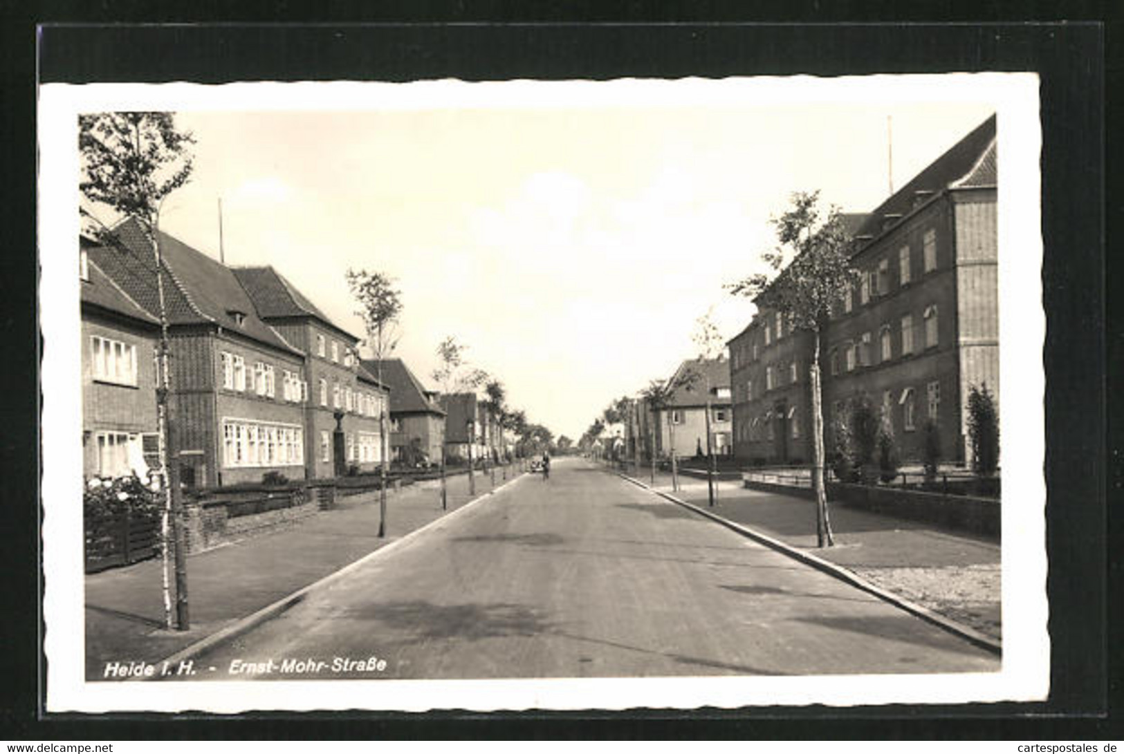 AK Heide I. H., Blick In Die Ernst-Mohr-Strasse - Heide