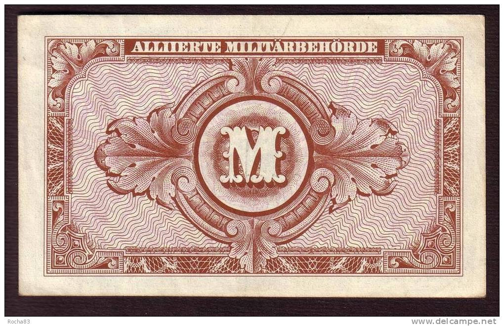 BILLET ALLEMAGNE - OCCUPATION  USA - 1944 - 10 Mark - Pick 194a - 10 Mark